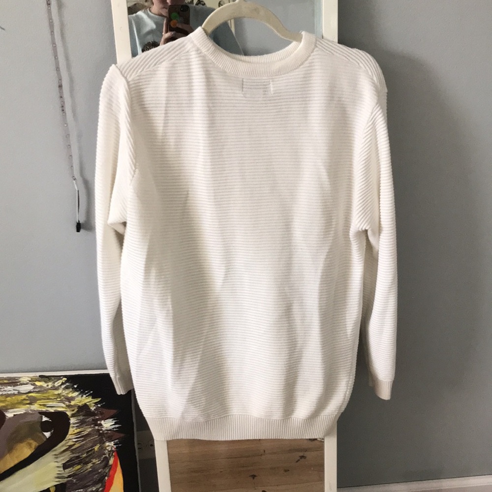White sweater - Picture 3 of 4